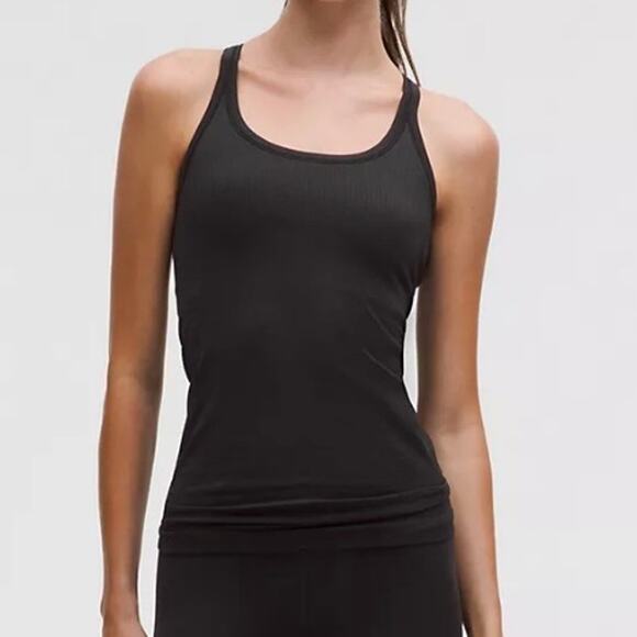 Lululemon Ebb to Street Black Tank Top NWOT - Picture 3 of 7